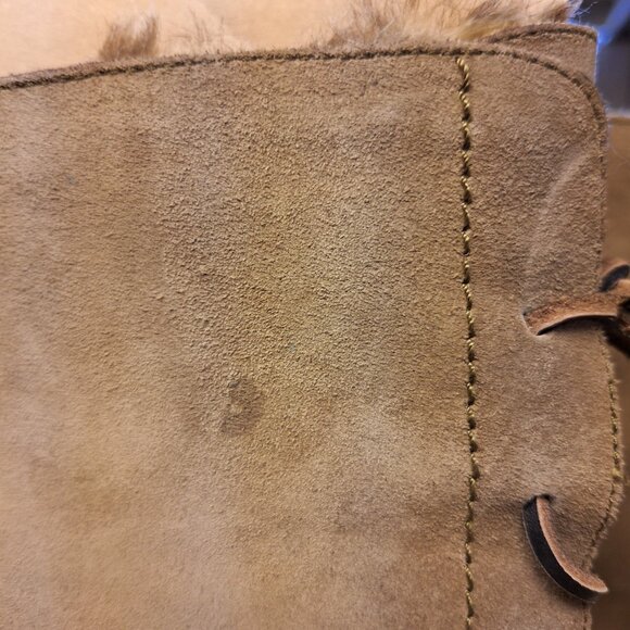 Sam Edelman Mateo Suede Faux Fur Lined Snowboots - Size 7 - Picture 6 of 6